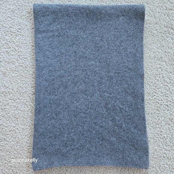 Lafayette Accessories - NWOT Cashmere Knit Scarf Grey Lafayette